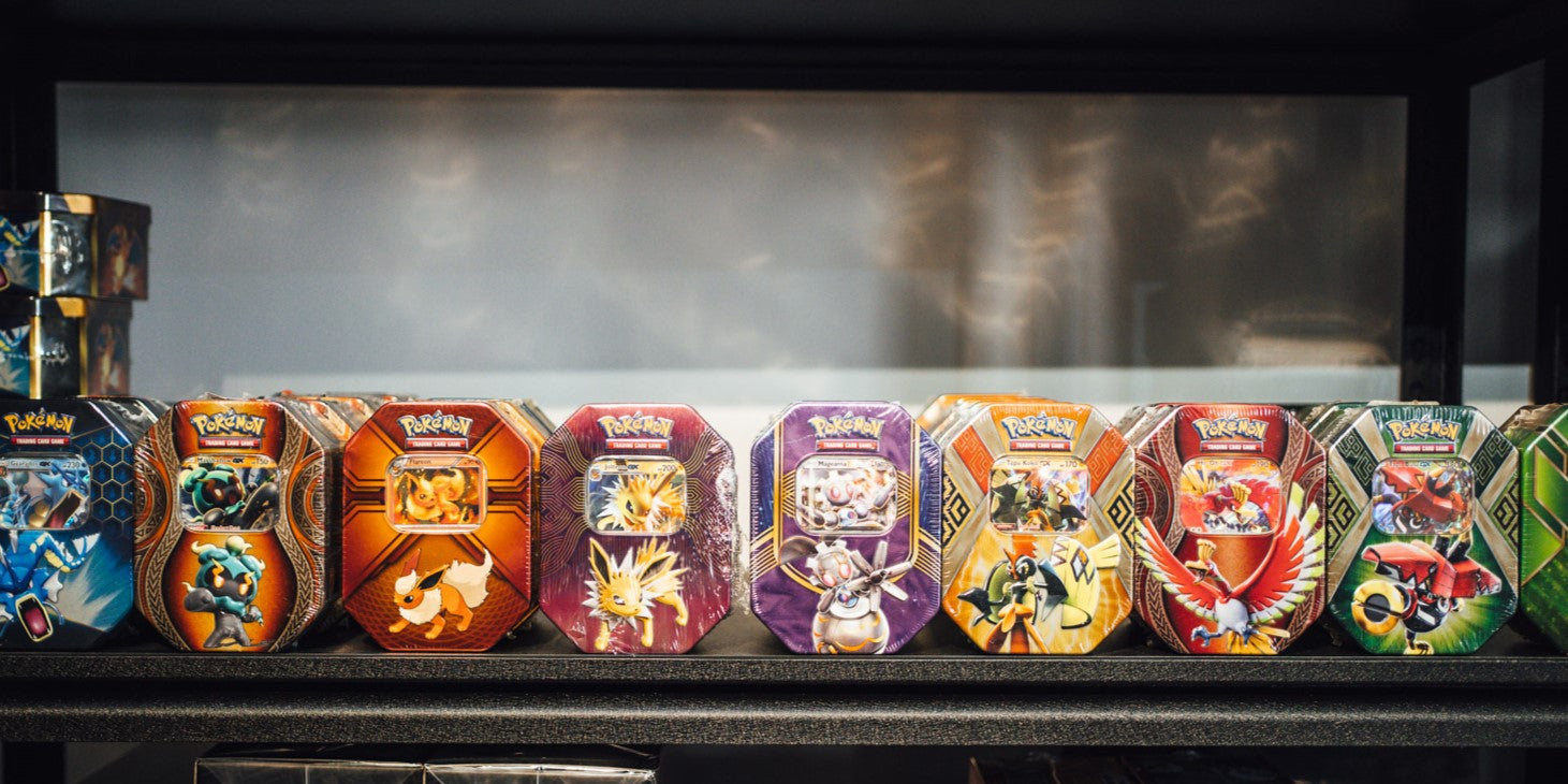 all pokemon card tins Amazon.com: Pokémon TCG: Mega Charizard and Tin : Toys & Games main image 0