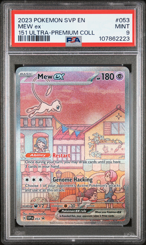 PSA 9 MEW ex 151 ULTRA-PREMIUM COLL