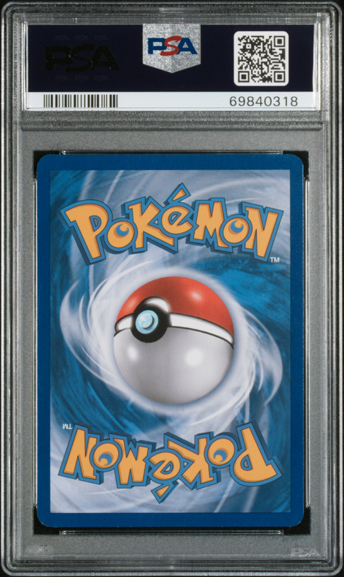 PSA Card Back