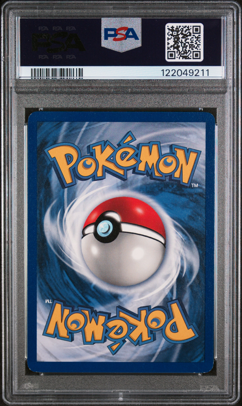 PSA Card Back