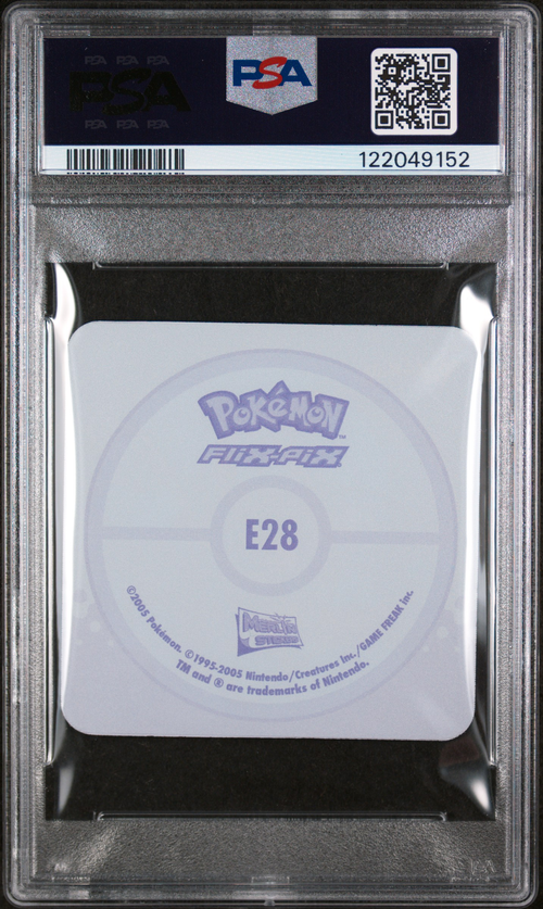 PSA Card Back