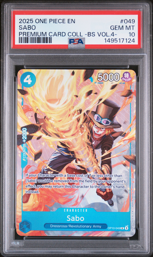 PSA Card Front