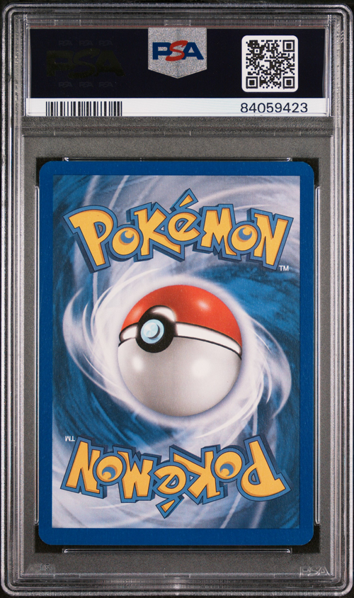 PSA Card Back