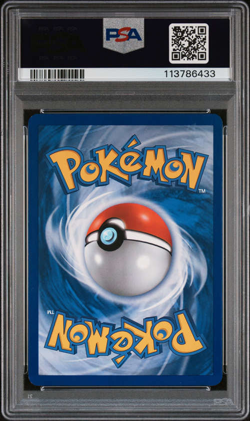 PSA Card Back