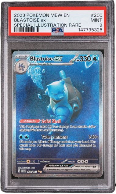 PSA 9 BLASTOISE EX 151