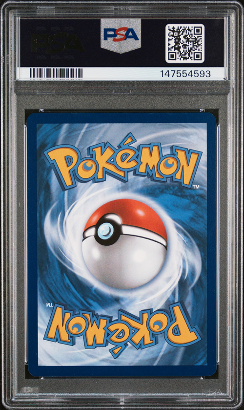 PSA Card Back