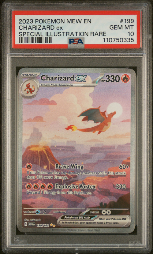pokemon trading card game faq PSA 10 CHARIZARD ex SPECIAL ILLUSTRATION RARE