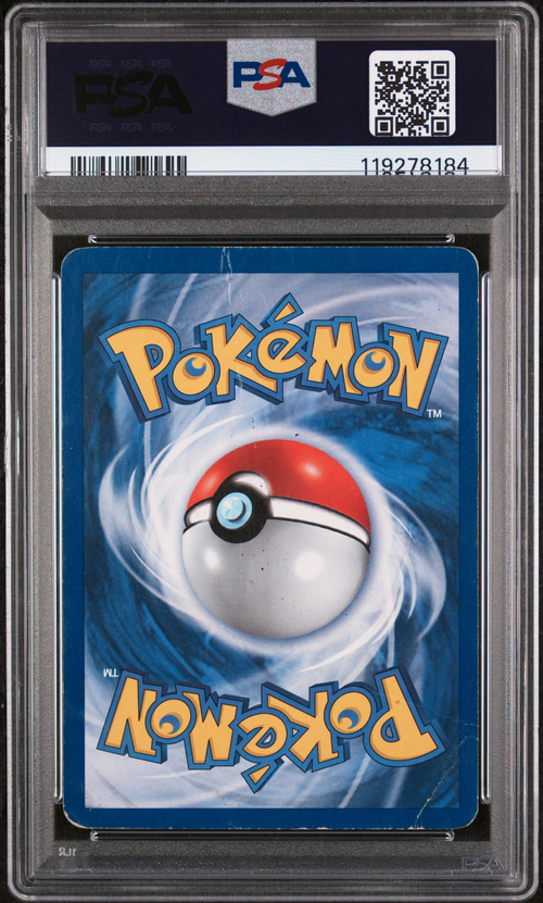 PSA Card Back