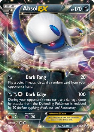 Absol EX (XY62/211) - XY Promos Holofoil