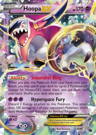 Hoopa EX (36/98) - XY Ancient Origins Holofoil