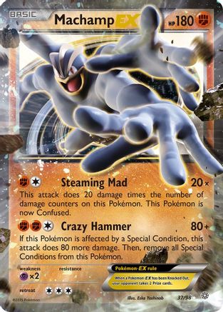 Machamp EX (37/98) - XY Ancient Origins Holofoil