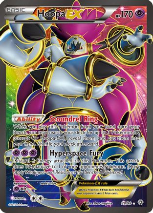 Hoopa EX (Full Art) (89/98) - XY Ancient Origins Holofoil