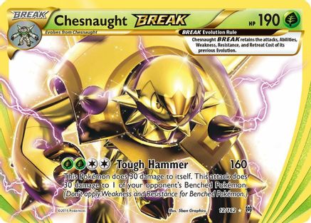 Chesnaught BREAK (12/162) - XY  BREAKthrough Holofoil