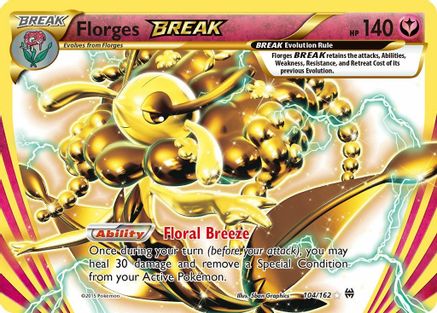 Florges BREAK (104/162) - XY  BREAKthrough Holofoil