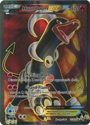 Houndoom EX (Full Art) (153/162) - XY BREAKthrough Holofoil