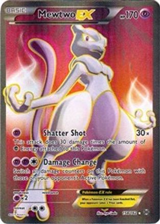 Mewtwo EX (Full Art) (158/162) - XY  BREAKthrough Holofoil