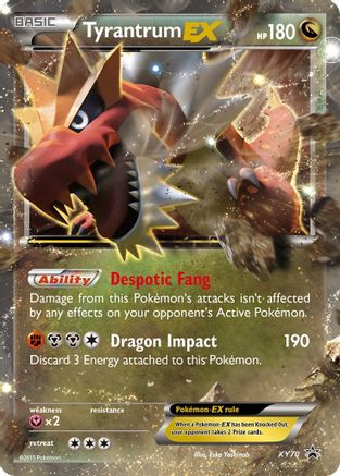 Tyrantrum EX (XY70/211) - XY Promos Holofoil
