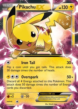 Pikachu EX (XY84/211) - XY Promos Holofoil