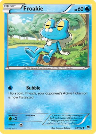 Froakie (38/122) - XY BREAKpoint Reverse Holofoil