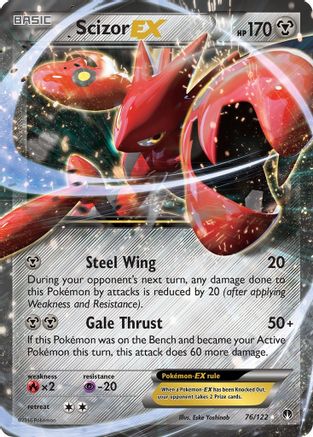 Scizor EX (76/122) - XY BREAKpoint Holofoil