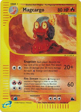 Magcargo - 17/144 - Rare Reverse Holo
