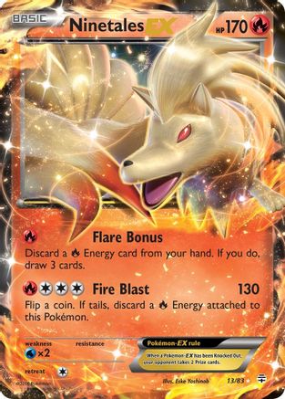Ninetales EX (13/83) - Generations Holofoil