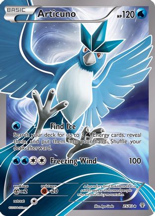 Articuno (25/83) - Generations Holofoil