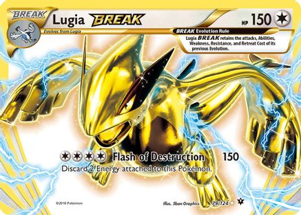 Lugia BREAK (79/124) - XY Fates Collide Holofoil