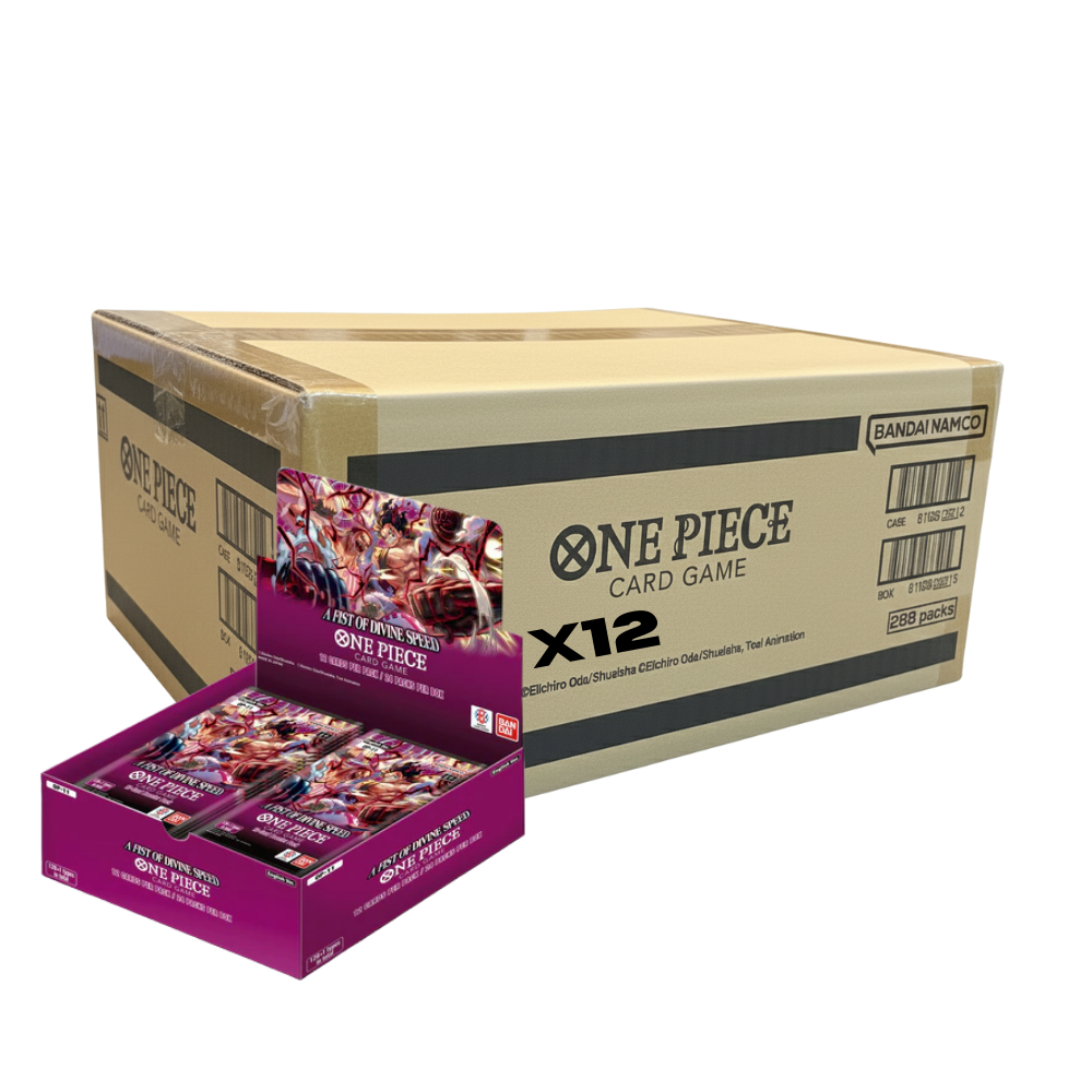 One Piece A Fist of Divine Speed Booster 12-Box Case One Piece A Fist of Divine Speed Booster 12-Box Case