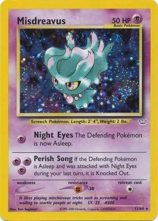 PSA 7Misdreavus #11/64 Neo Revelation Unlimited