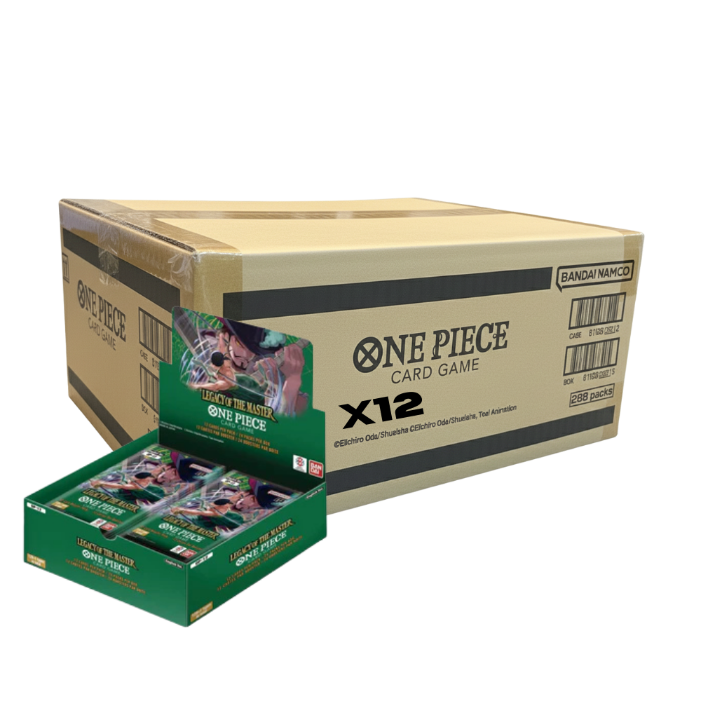 Sealed Case OP-12 Legacy of The Master Booster Box