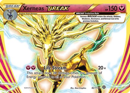Xerneas BREAK (82/114) - XY Steam Siege Holofoil