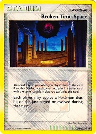 Broken Time-Space (League Promo) (104/127) - League & Championship Cards Reverse Holofoil