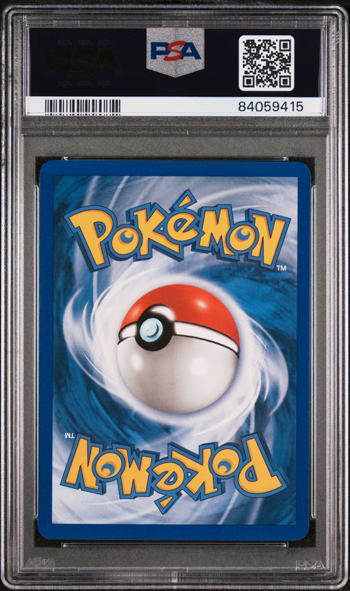 PSA Card Back