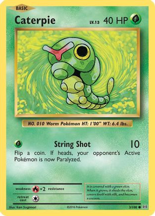 Caterpie (3/108) - XY Evolutions