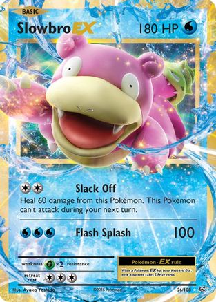 Slowbro EX (26/108) - XY Evolutions Holofoil