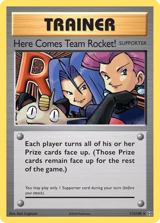 Here Comes Team Rocket! (113/108) - XY Evolutions