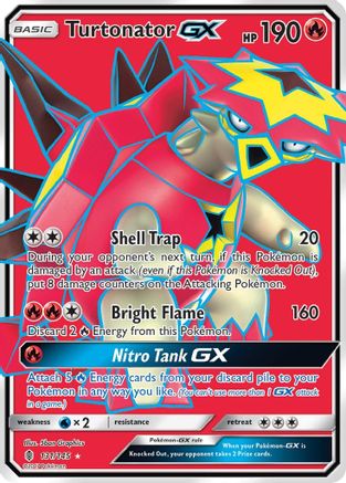 Turtonator GX (Full Art) (131/145) - SM Guardians Rising Holofoil