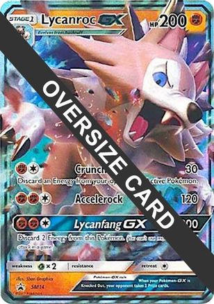 Lycanroc GX (SM14) - Jumbo Cards Holofoil