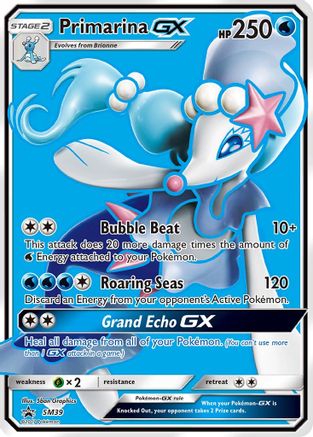 Primarina GX (SM39/248) - SM Promos Holofoil
