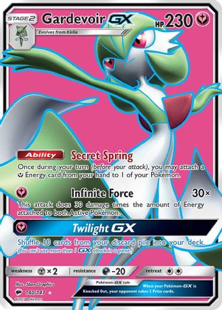 Gardevoir GX (Full Art) (140/147) - SM Burning Shadows Holofoil