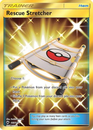 Rescue Stretcher (Secret) (165/147) - SM  Burning Shadows Holofoil