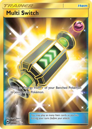 Multi Switch (Secret) (164/147) - SM Burning Shadows Holofoil