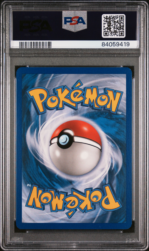 PSA Card Back