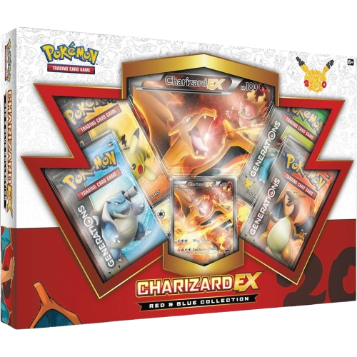 Red and Blue Collection: Charizard EX Box