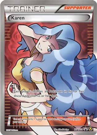 Karen (XY177a/211) - Alternate Art Promos Holofoil