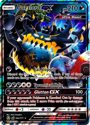 Guzzlord GX (63a/111) - Alternate Art Promos Holofoil