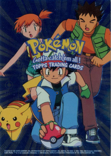 1999 TOPPS Gotta Catch 'Em All Checklist - Holo