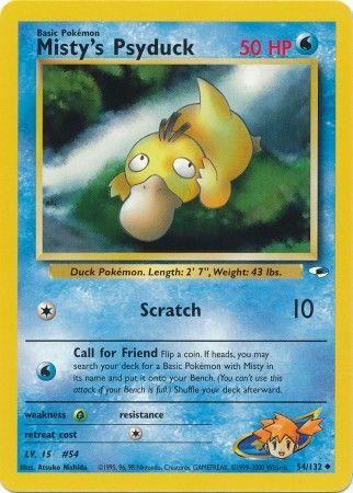 Misty's Psyduck (54/132) - Gym Heroes Unlimited