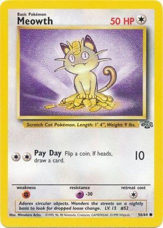 Meowth (56/64) - Jungle Unlimited
